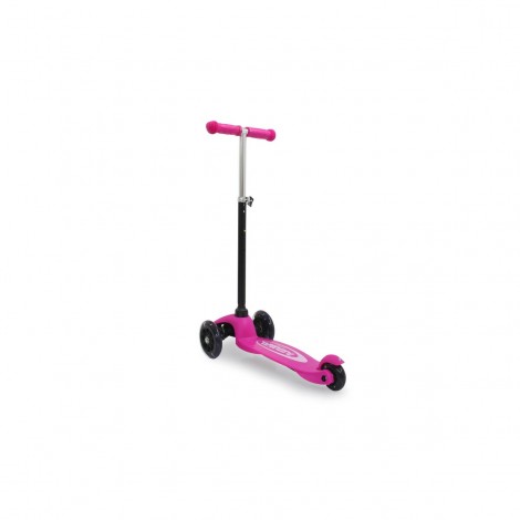 Trotineta 21st Scooter cu 3 roti si luminite, reglabila, pentru copii, roz