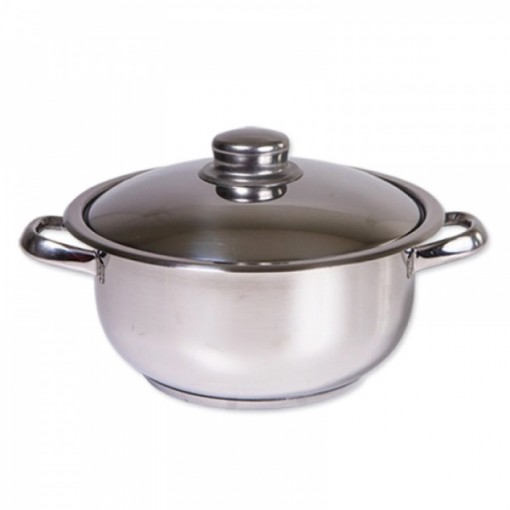 Oala inox cu capac Zilan ZLN-7222 COCINERA, capacitate 1.8L