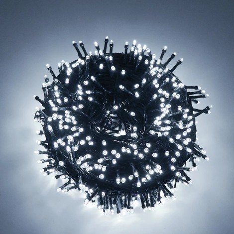 Instalatie brad cu 320 LED-uri, alb