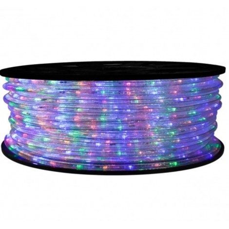 Furtun Led luminos 10m, 8 jocuri de lumini, multicolor