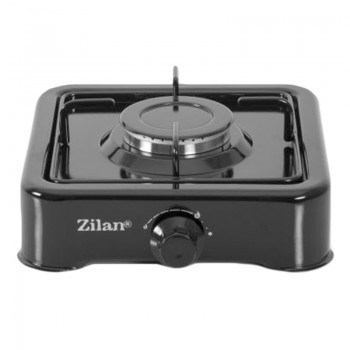Aragaz emailat 1 ochi Zilan ZLN-0018, alimentare GPL butelie, negru