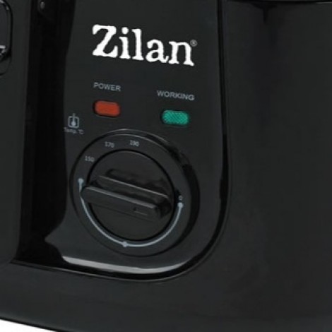 Friteuza Zilan ZLN-2317,1800W, 2.5 l, cuva teflonata, indicator luminos, negru