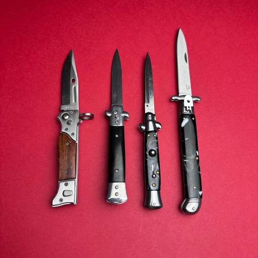 Set HOBBY 4 piese, lama otel inox, diverse modele, KC-BLK