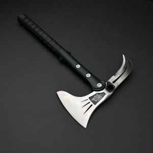 Toporisca tactica Eagle 39cm, lama otel inoxidabil, camping