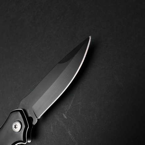 Cutit briceag camping și drumetie 22cm, lama otel inox, maner lemn Reaper, CB018 cadou barbati FR20