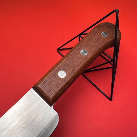 Cutit fier forjat tip Maceta Gama Vanator 46cm, maner lemn + Cadou Cutit transat 26cm, mctg3 a4