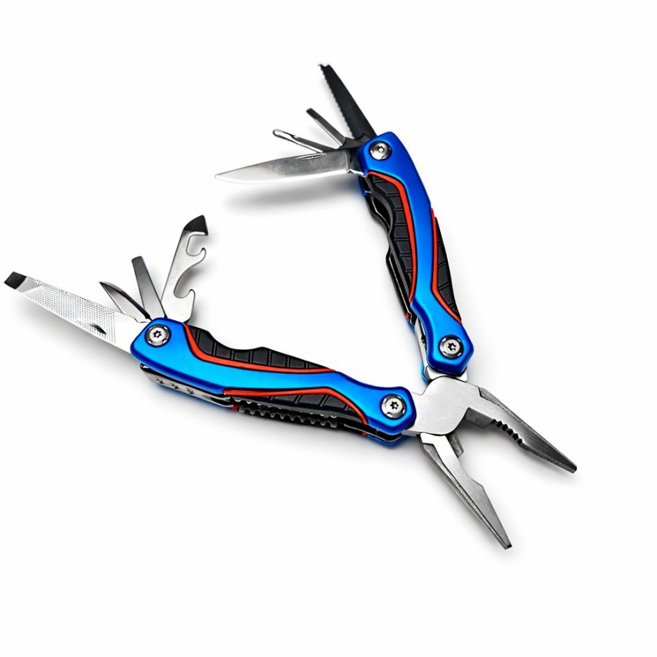 Patent multifunctional 9 in 1, 15cm, albastru