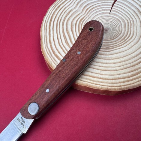 Cutit Altoit tip Briceag 19cm, lama otel inox, maner lemn maro, FR18