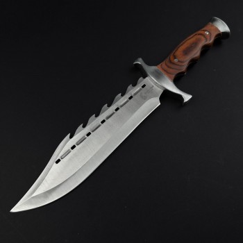 Cutit camping VA4 Gama Gladiator, 38cm, lama otel inox, maner lemn FR20