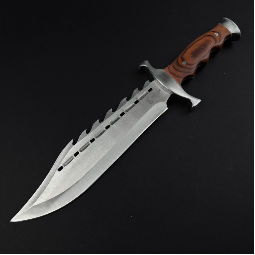 Cutit camping VA4 Gama Gladiator, 38cm, lama otel inox, maner lemn FR20