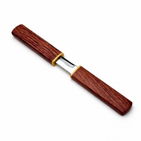 Set HOBBY camping 3 piese, Toporas, Cutit fier forjat, Cutit dublu japonez plus Patent multifuncțional cadou, set4