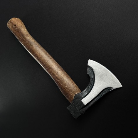 Toporisca macelarie 34cm, lama de 11cm, coada de lemn FeroCut