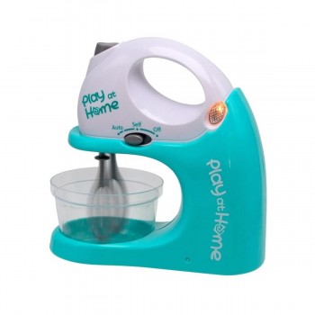 Jucarie Play at Home: Mixer cu accesorii, bol si stativ, functii realiste