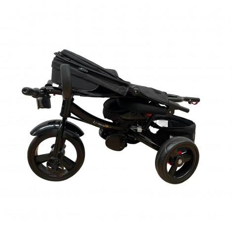 Tricicleta cu scaun reversibil si pozitie de somn, L-Sun SL02, mov