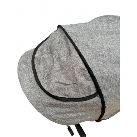 Tricicleta cu scaun reversibil si pozitie de somn, L-Sun SL02, gri